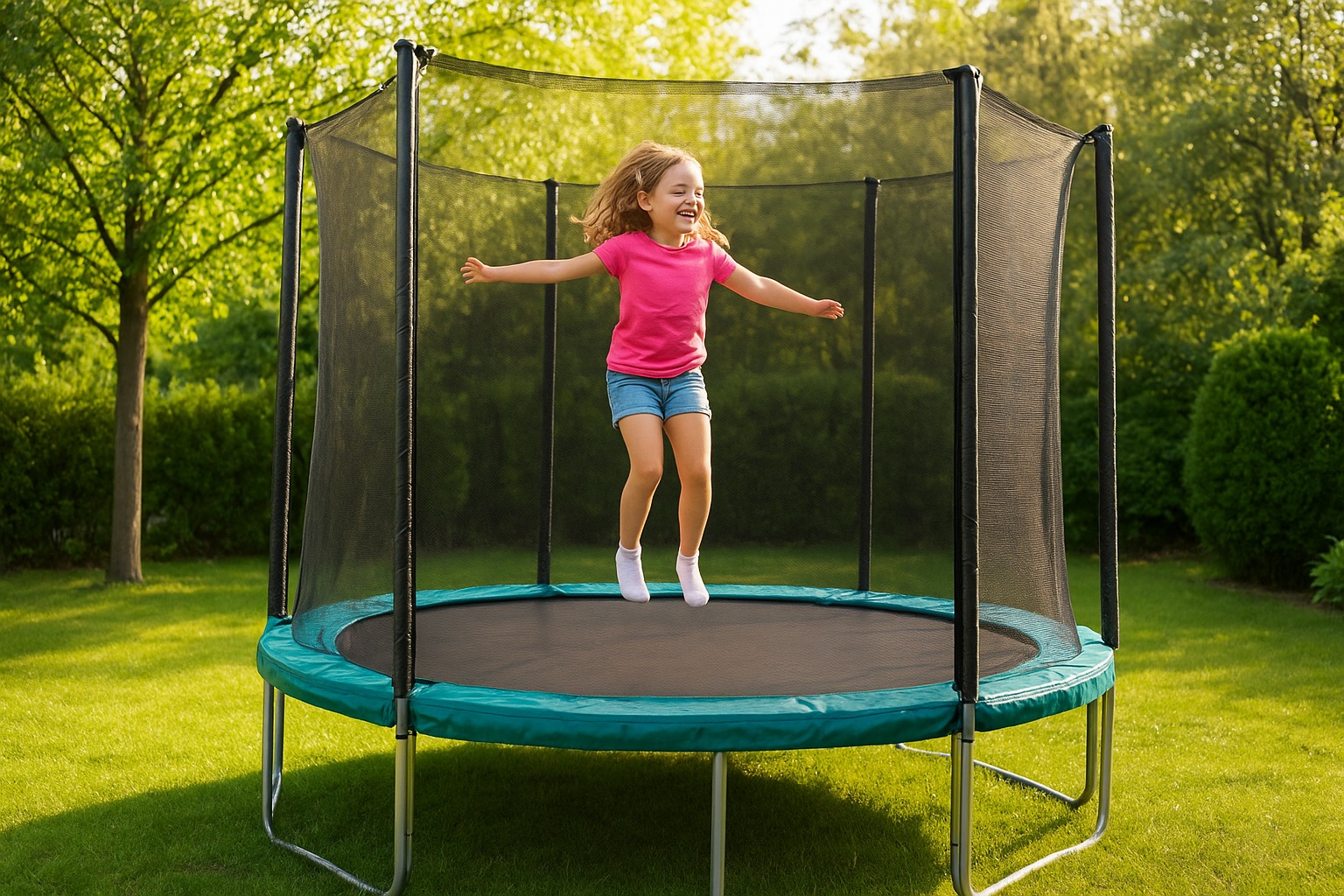 Why a Trampoline With Enclosure Is Now the Gold Standard for Kids’ Safety